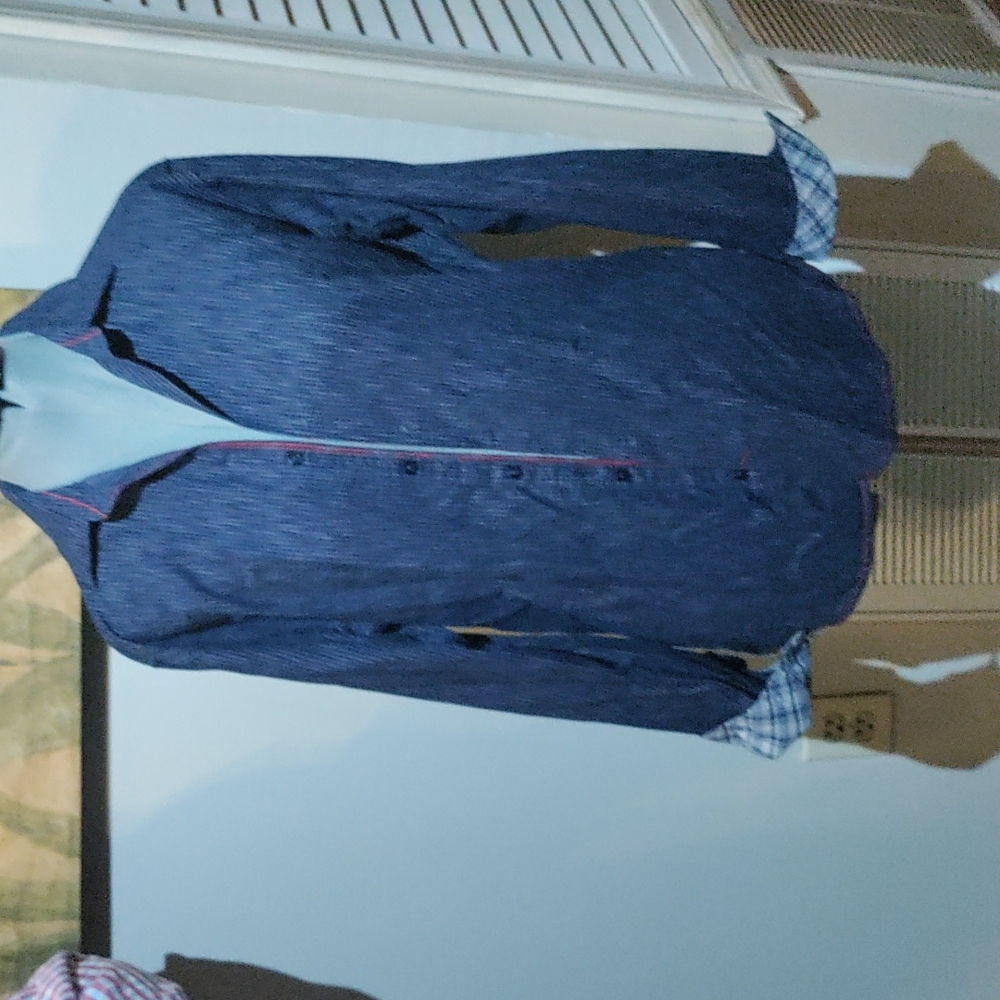 Vintage Italia blue shirt size small